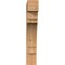 Ekena Millwork Merced Block Smooth Bracket, Western Red Cedar, 5 1/2"W x 26"D x 34"H BKT06X26X34MRC05SWR - alternate 4